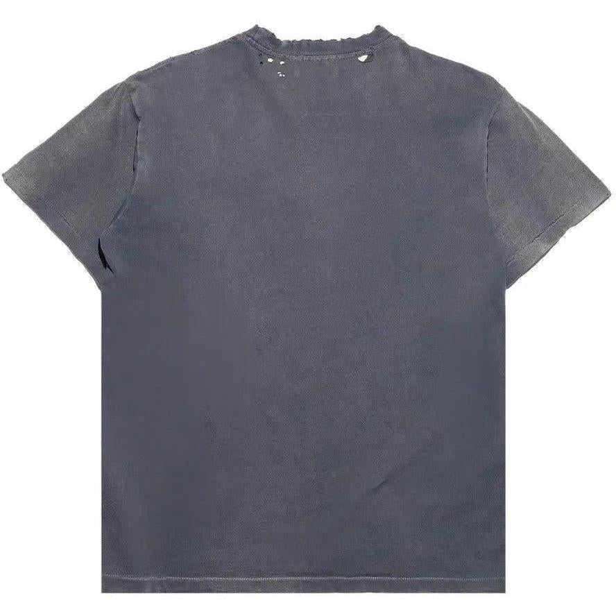 Enfants Riches Déprimés Trashed Pocket Logo T-Shirt Worn Black