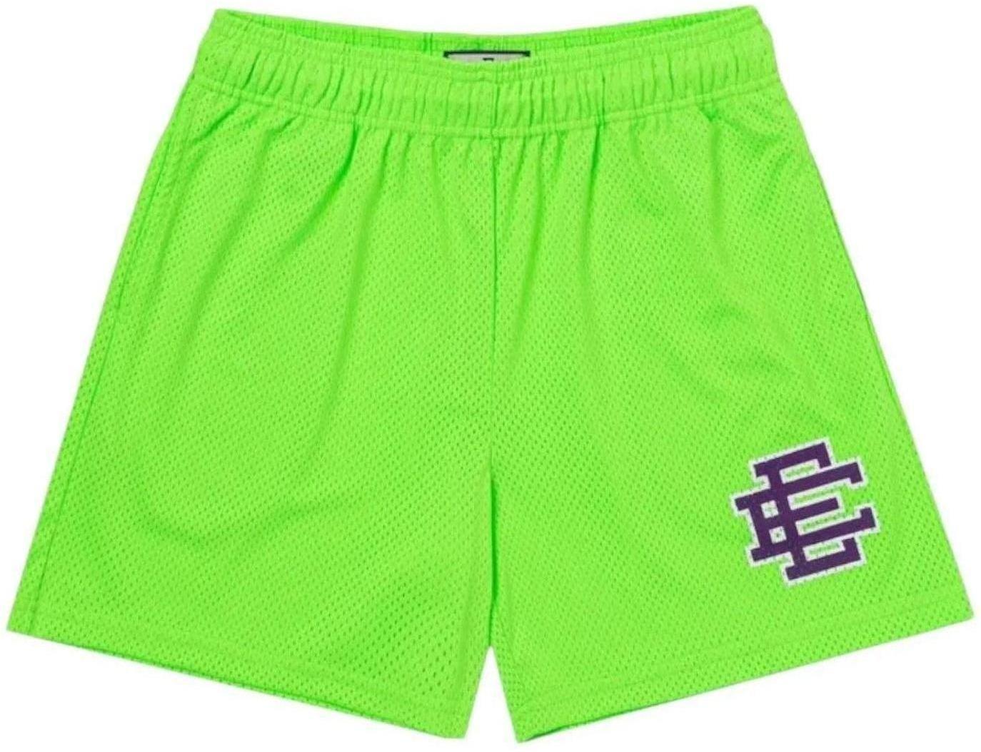 Eric Emanuel EE Basic Short Green Gecko Purple