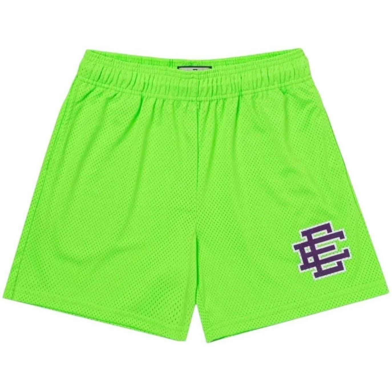 Eric Emanuel EE Basic Short Green Gecko Purple