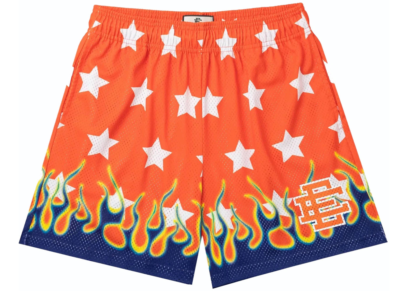 Eric Emanuel EE Shorts Orange Flame