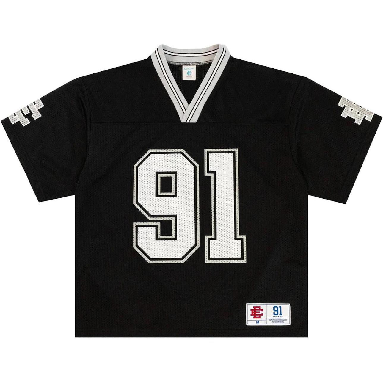 Eric Emanuel EE Football Jersey Black/Grey