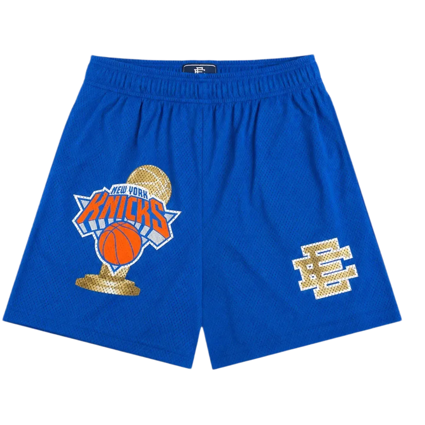 Eric Emanuel x New York Knicks Champ Shorts Blue/Gold