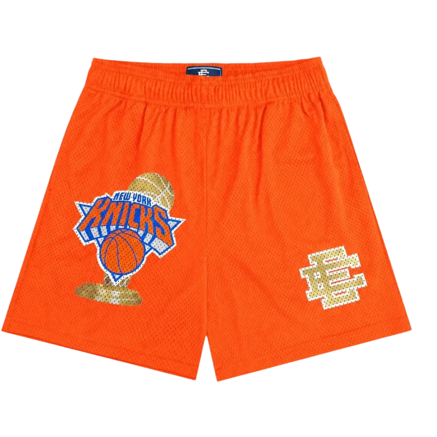 Eric Emanuel x New York Knicks Champ Shorts Orange/Gold