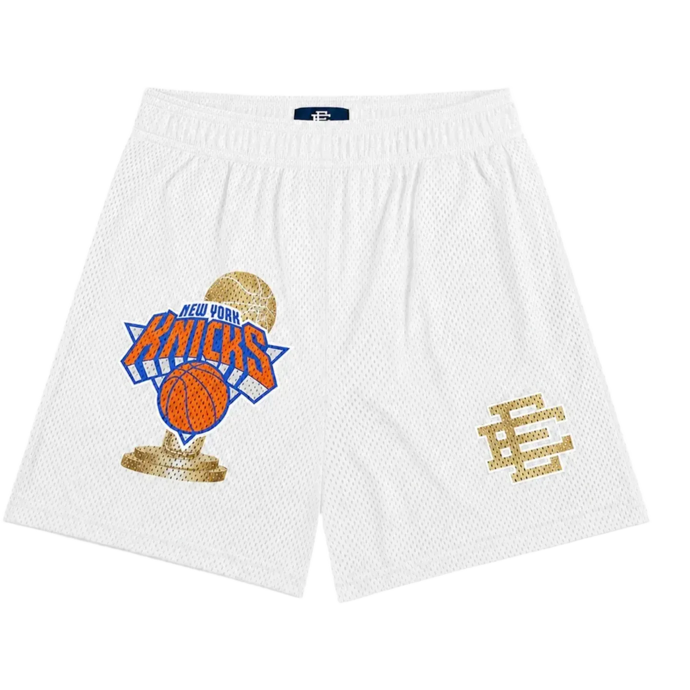 Eric Emanuel x New York Knicks Champ Shorts White/Gold
