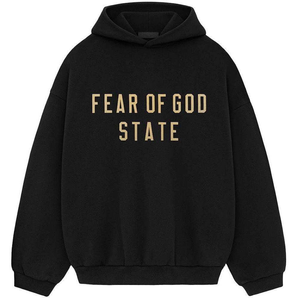 Fear of God Essentials Fleece Hoodie Black