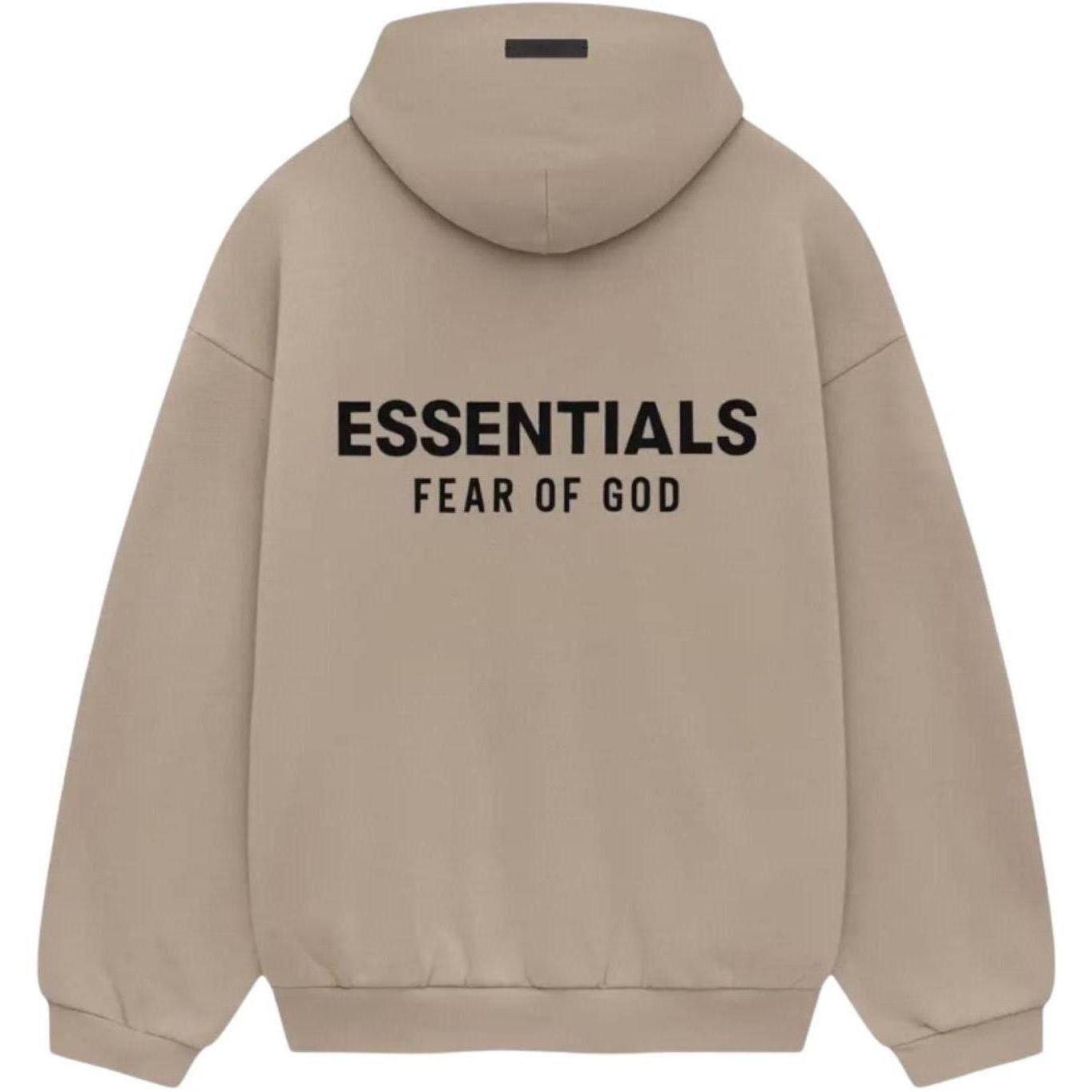 Fear of God Essentials Fleece Hoodie Desert Sand