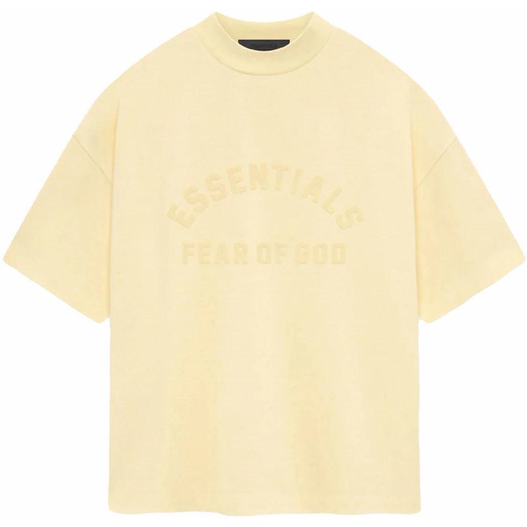 Fear of God Essentials Heavy Jersey S/S Tee Garden Yellow