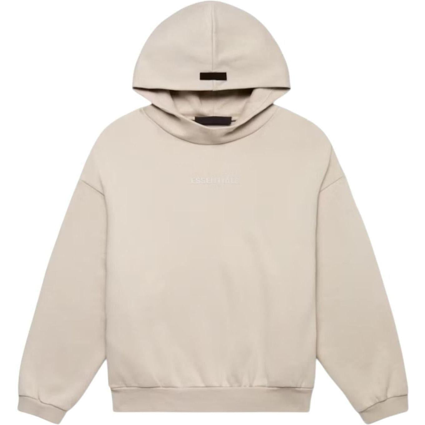 Fear of God Essentials Hoodie Silver Cloud