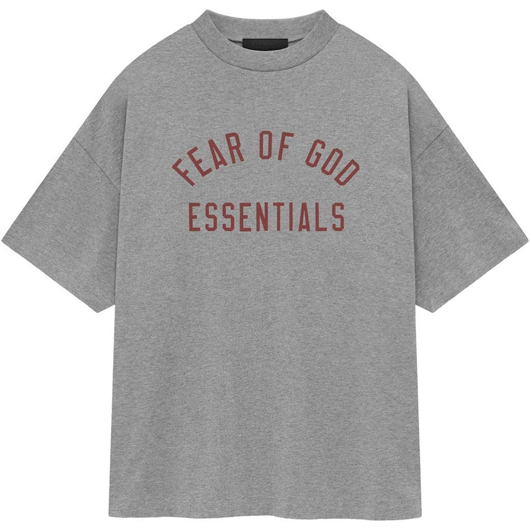 Fear of God Essentials Jersey Crewneck Tee Dark Heather