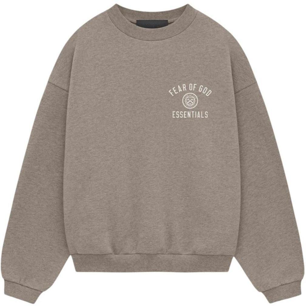 Fear of God Essentials Kids Fleece Crewneck (FW24) Heather Gray