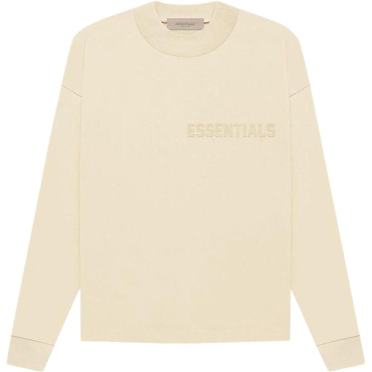 Fear of God Essentials Long-Sleeve Tee 'Eggshell'