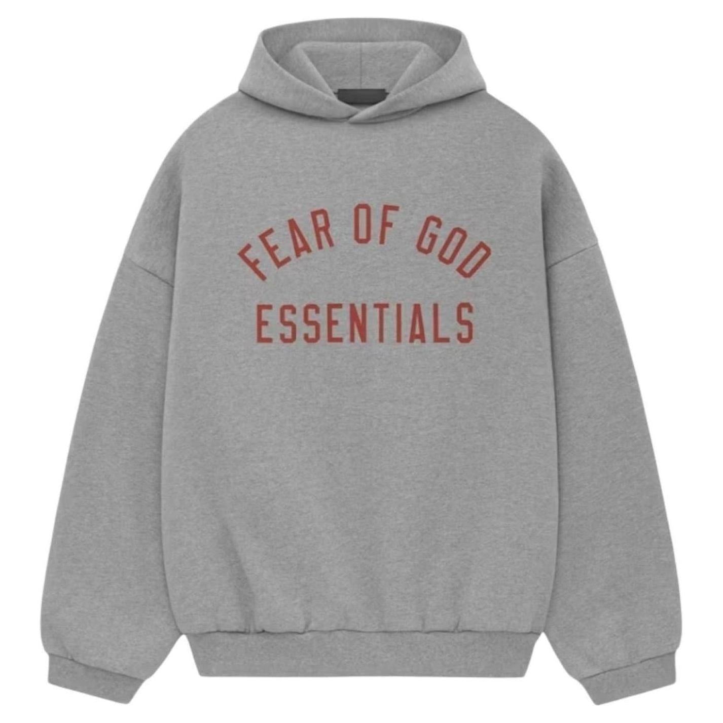 パーカー・フーディ Essentials Fleece State Hoodie Black - 24FW Fear of God Essentials State University Hoodie Black Heavy