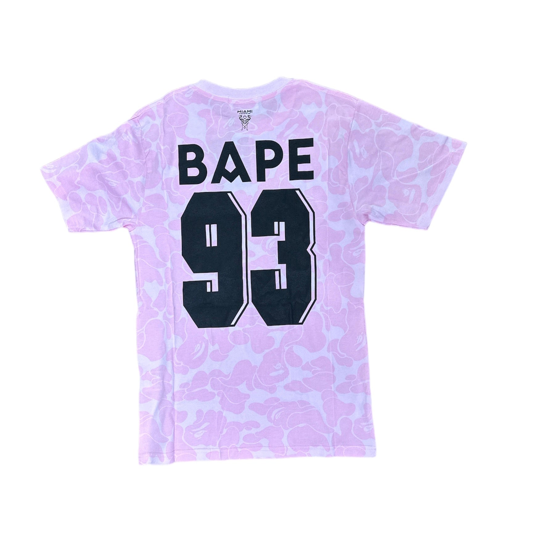 BAPE X InterMiami Cf Camo T-Shirt Pink