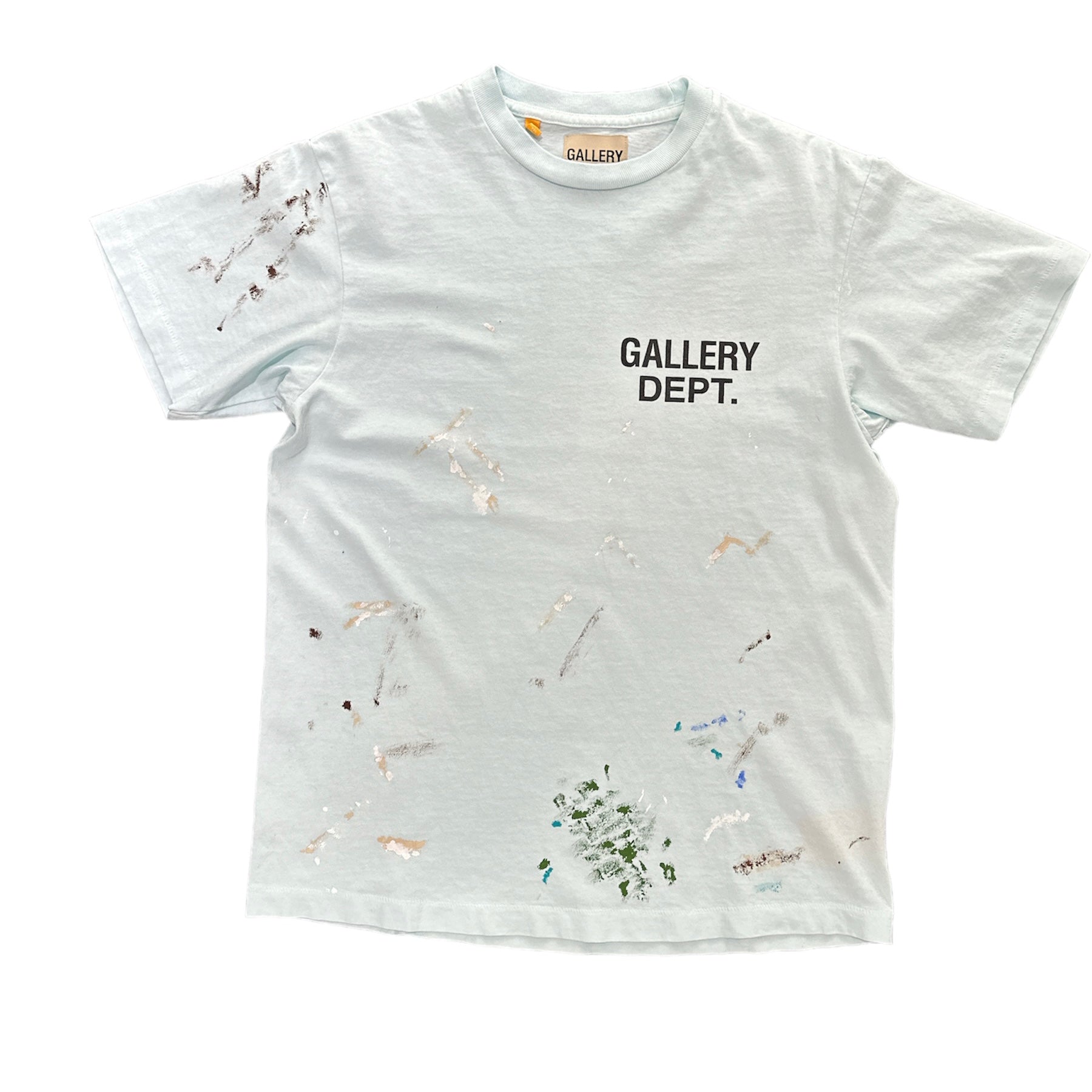 Gallery Dept. Painted Souvenir T-Shirt Baby Blue