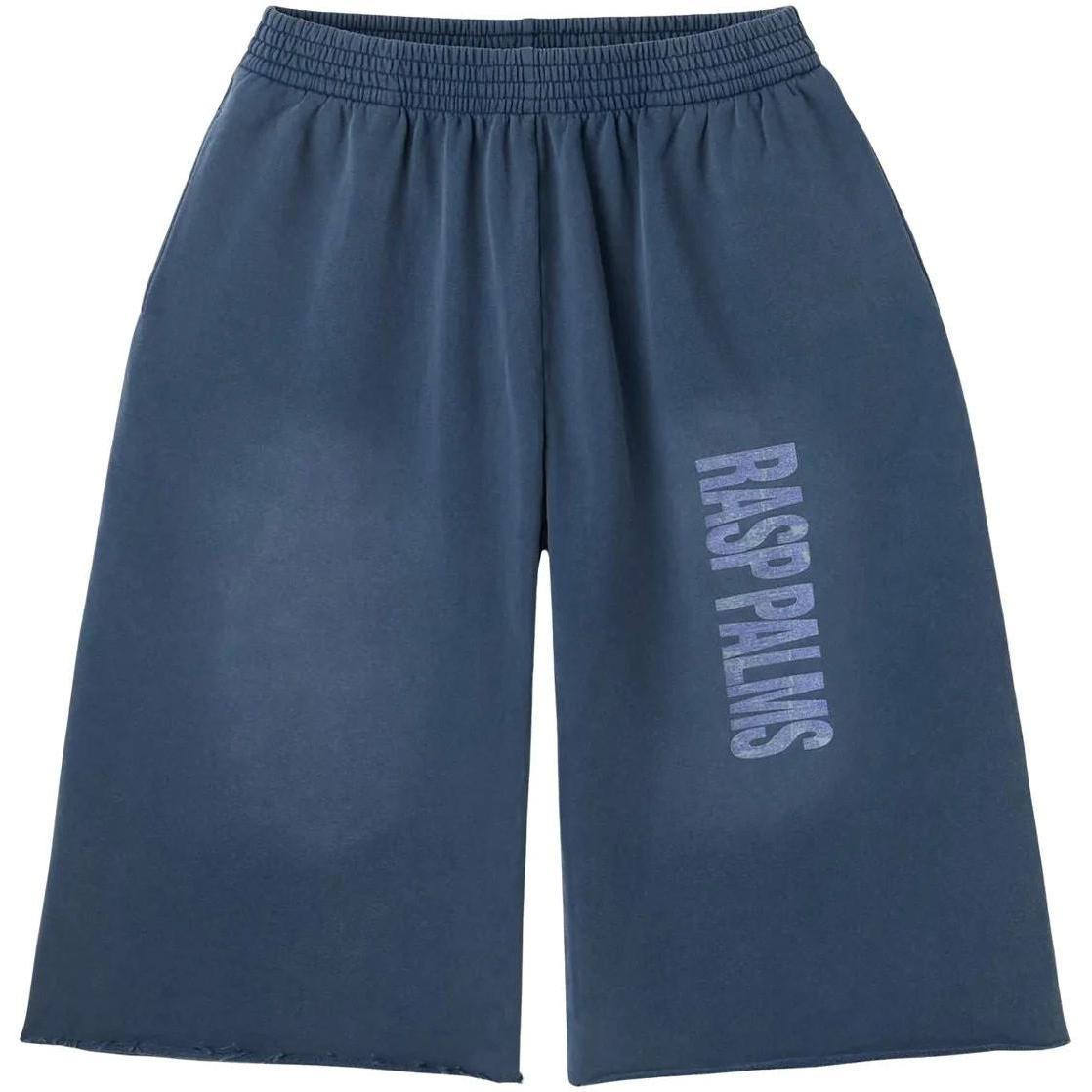 GV Gallery Raspberry Hills Palm Cut Off Shorts Navy
