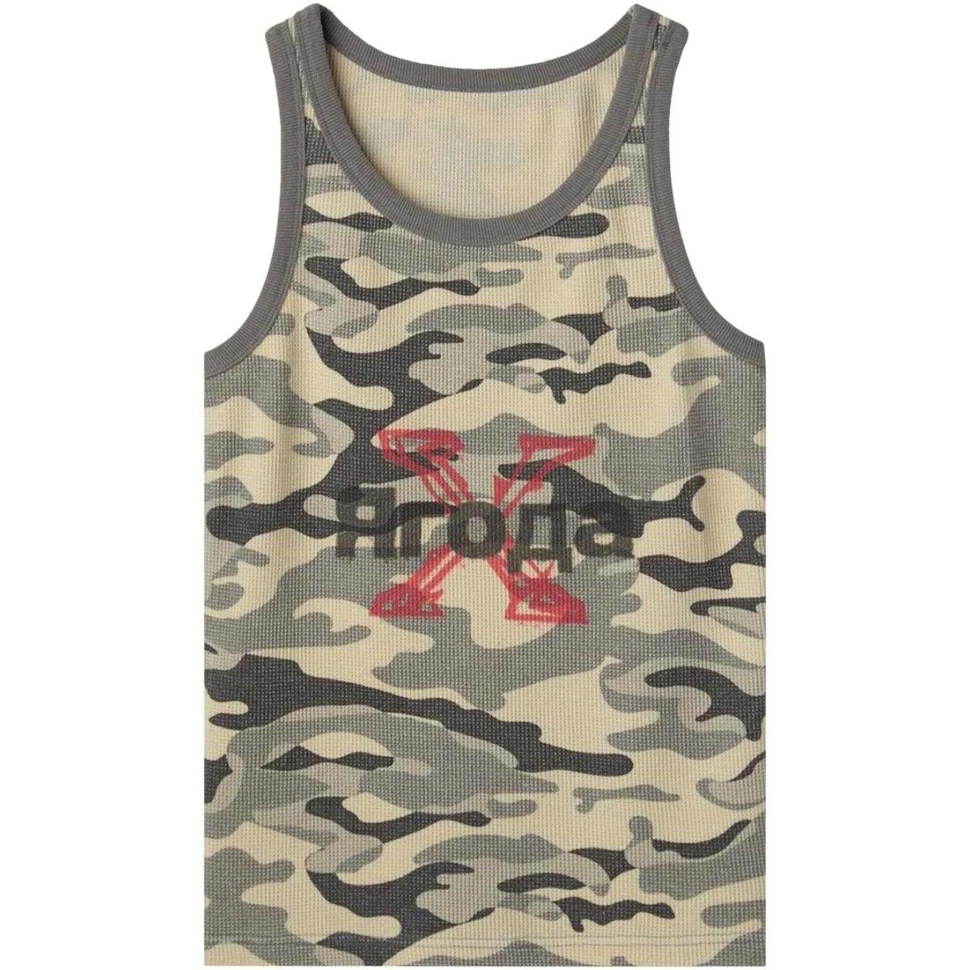 GV Gallery Raspberry Hills Waffle Snow Tank Top