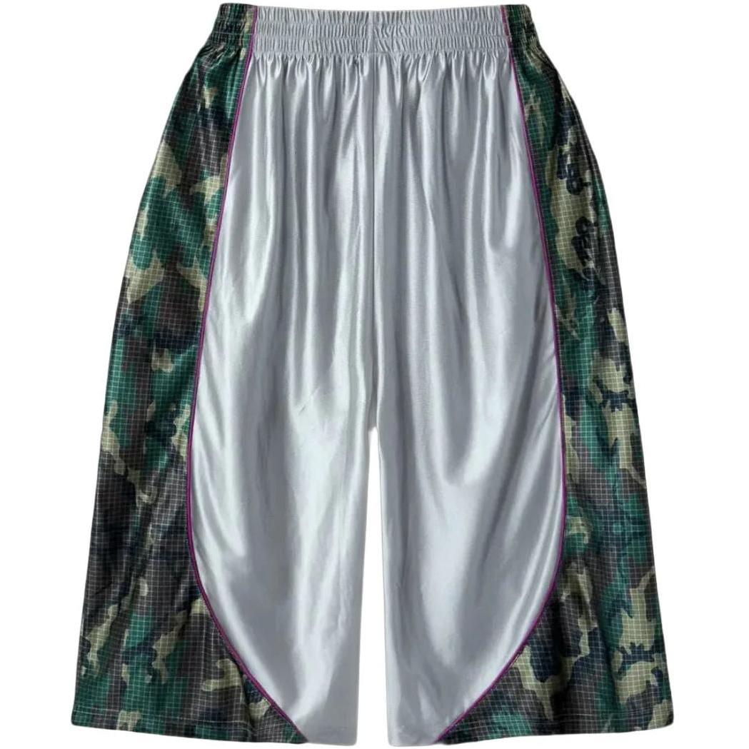GV Gallery Raspberry Silver Camo B-Ball Shorts Grey