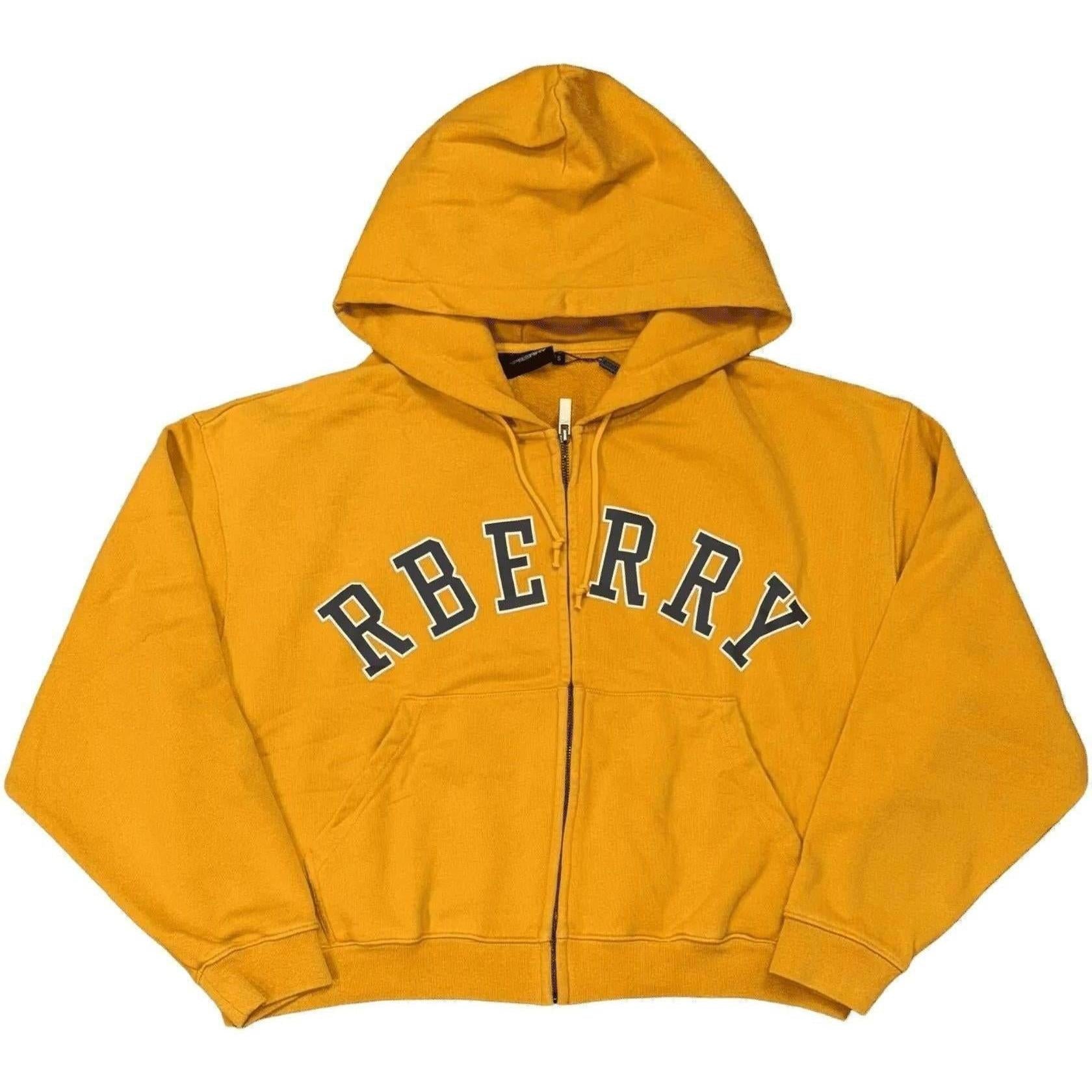 GV Gallery Raspberry Zip Up Hoodie Mustard