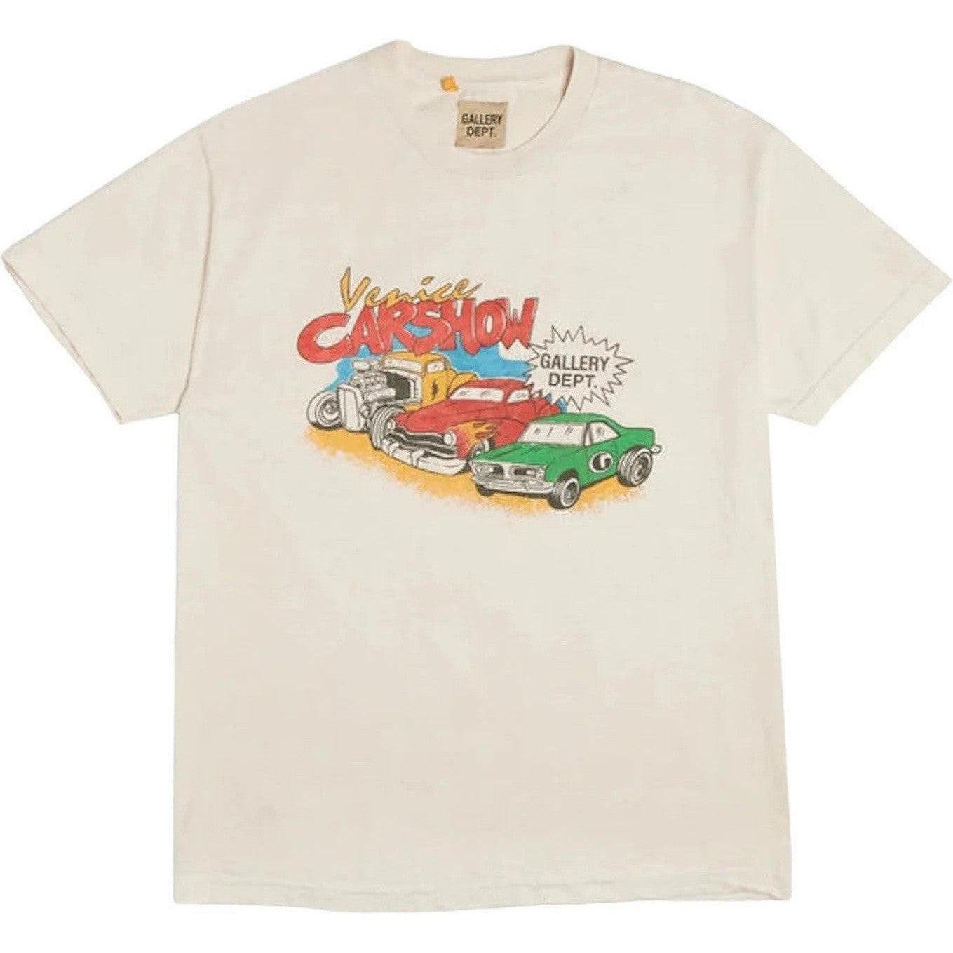 Gallery Dept. Car Show T-Shirt Cream