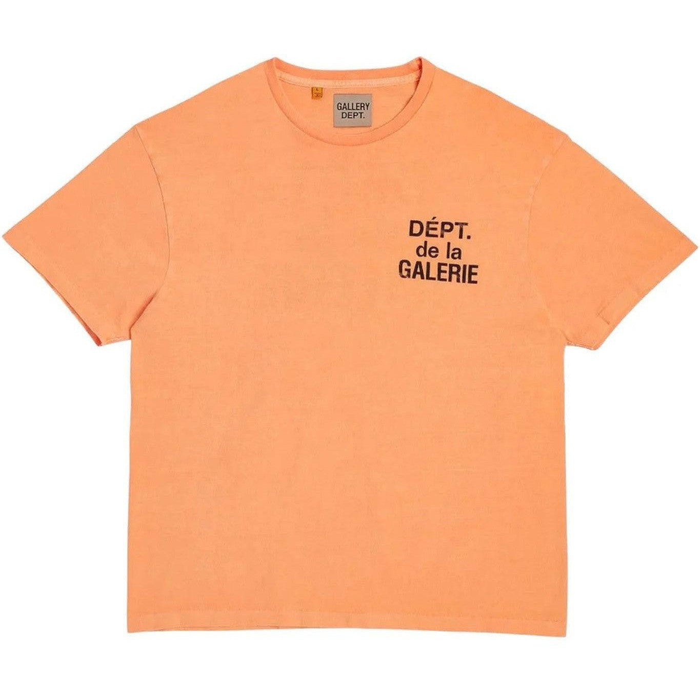 Gallery Dept. French T-Shirt Neon Orange