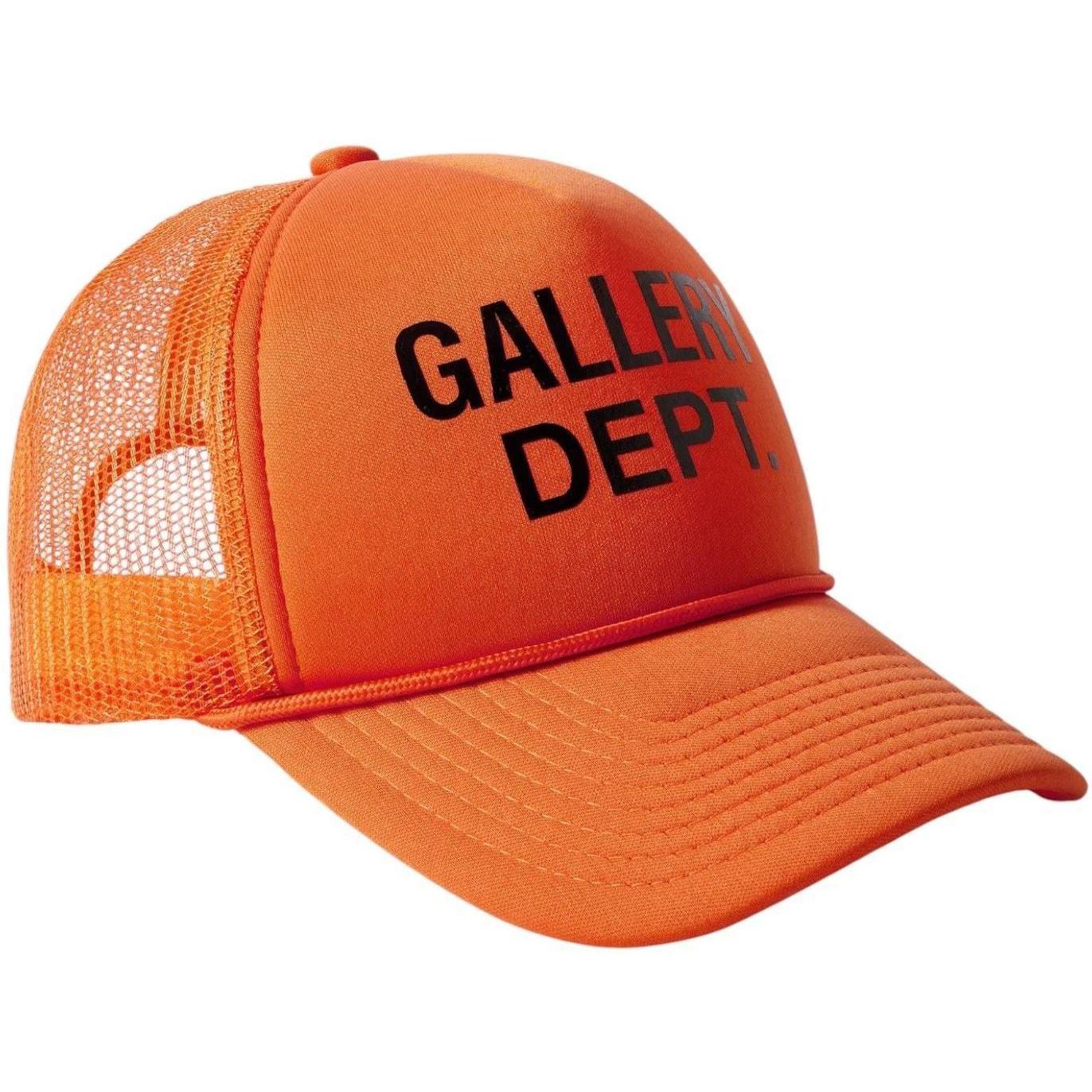 Gallery Dept. Trucker Hat Orange Black