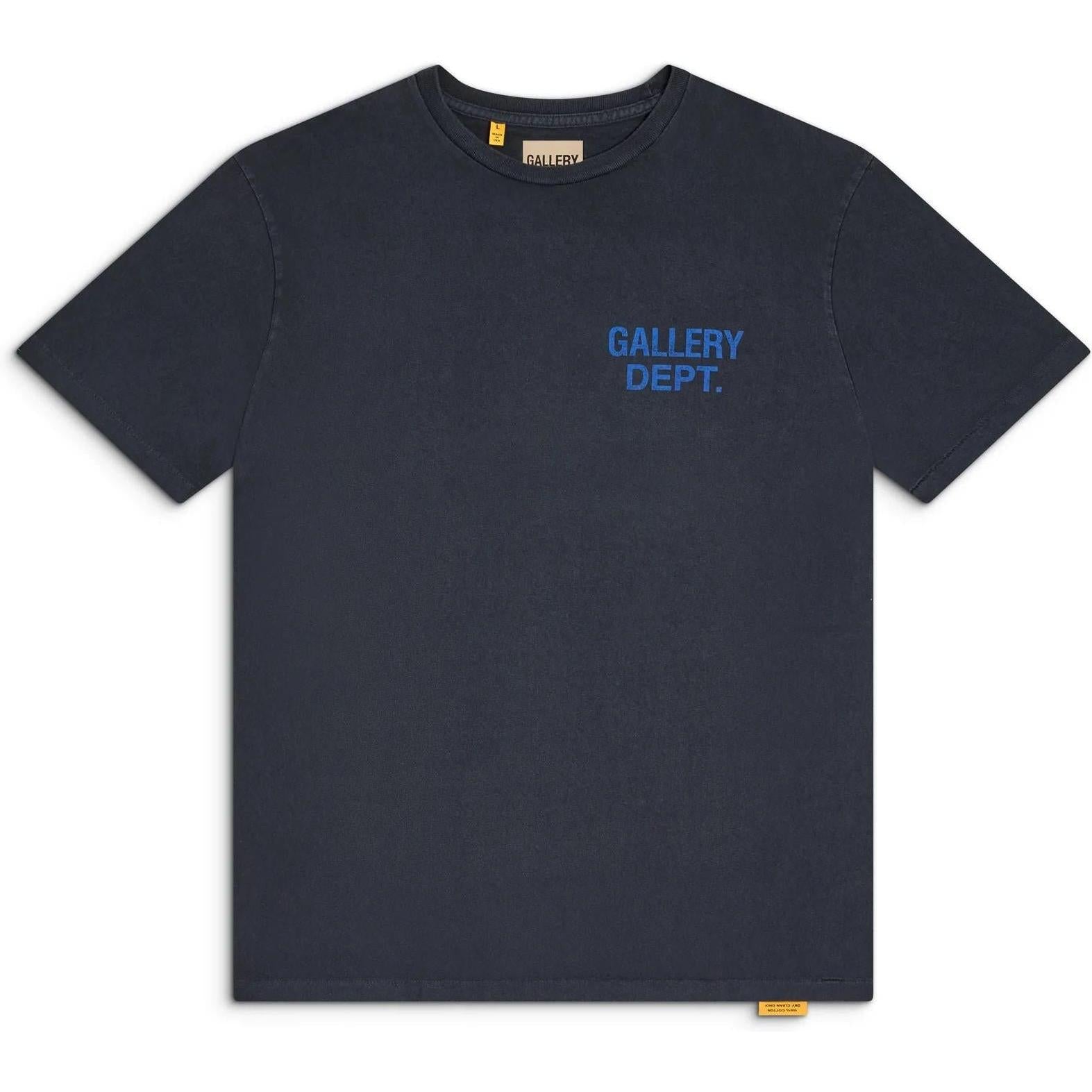 Gallery Dept. Vintage Souvenir T-Shirt Black Blue