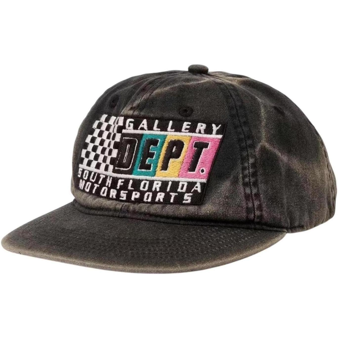 Gallery Dept. x Miami International Autodrone "Miami Grand Prix" DEPT Motorsports Hat Vintage Black