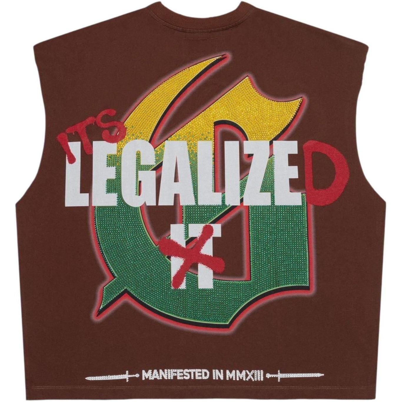 Godspeed 420 Indoor VVS Sleeveless T-Shirt Brown