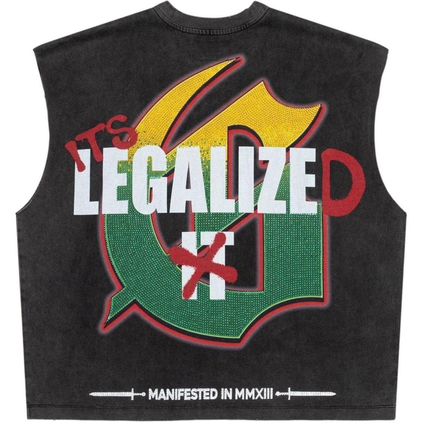 Godspeed 420 Indoor VVS Sleeveless T-Shirt Grey Wash