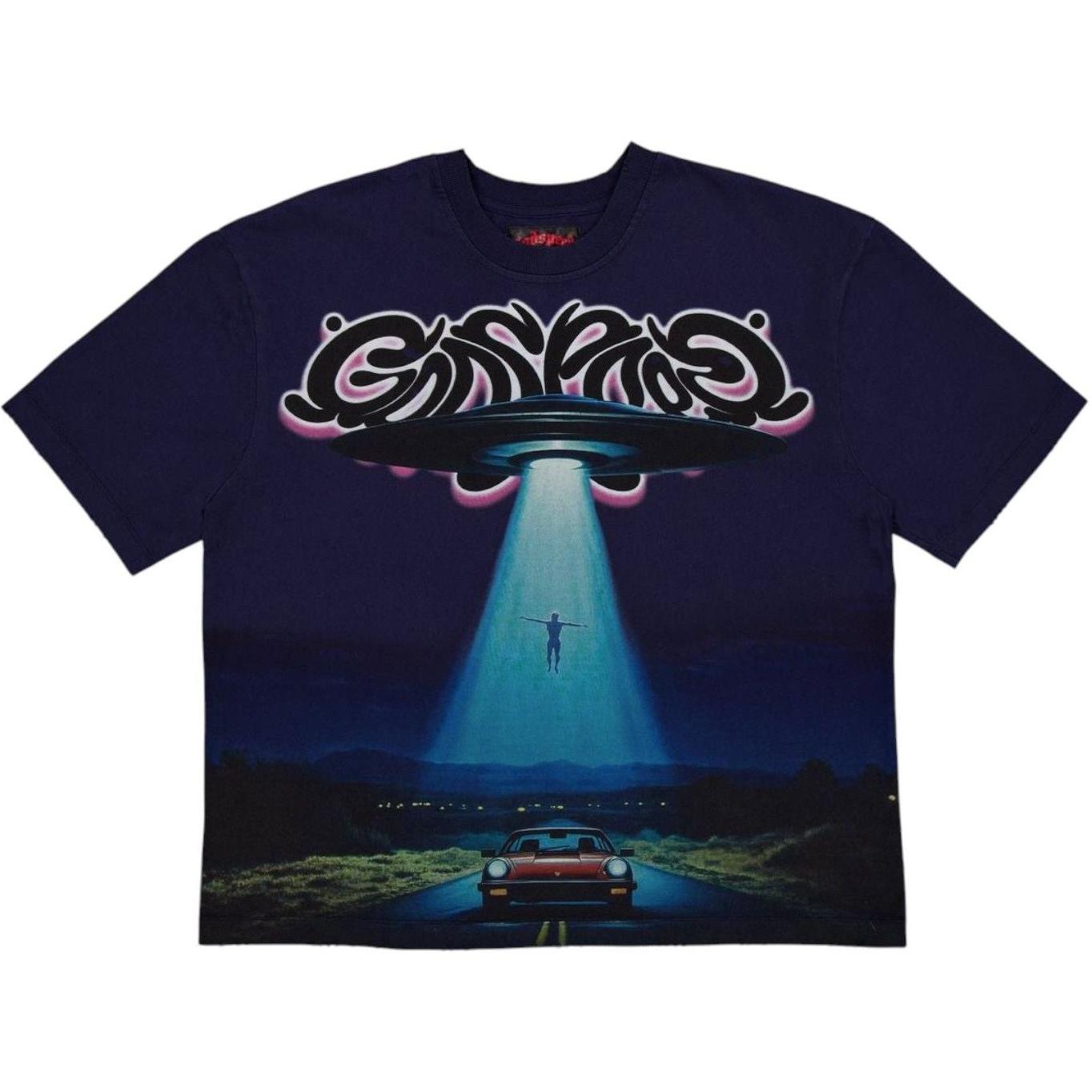 Godspeed Abduction UFO T-Shirt Navy