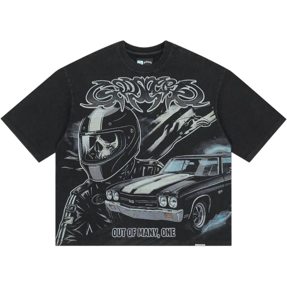 Godspeed American Muscle T-Shirt Black Wash