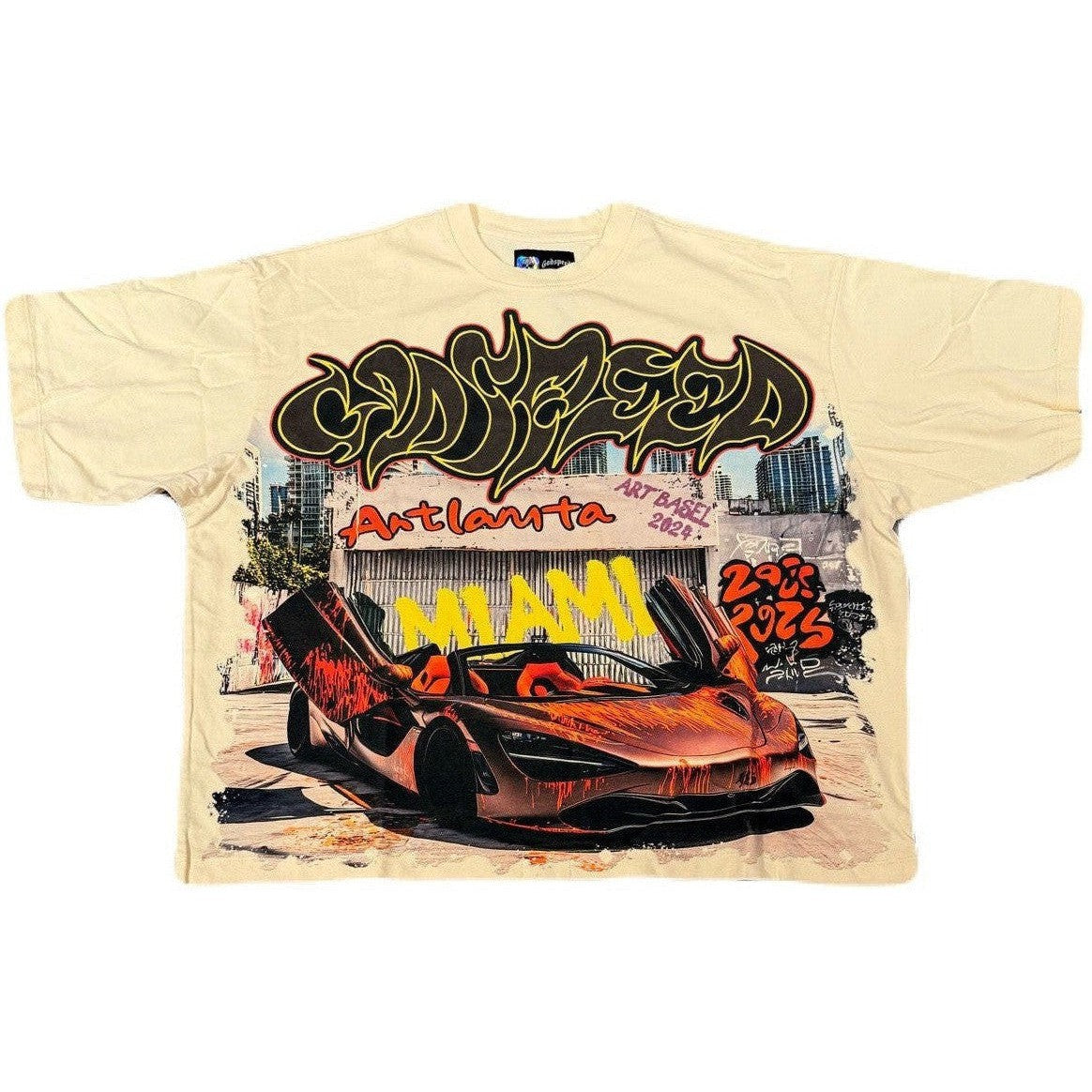 Godspeed Art Basel Artlanta Shirt Cream