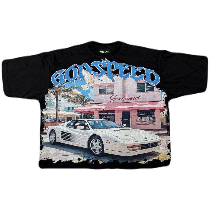 Godspeed Art Basel Rarri Shirt Black