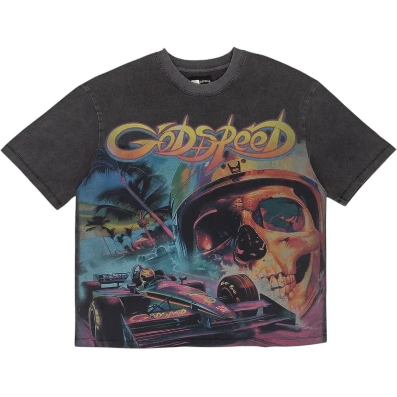 Godspeed F1 Dreams T-Shirt Grey Wash