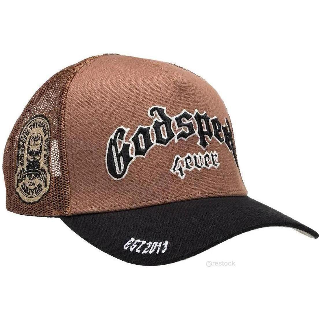 Godspeed GS Forever Trucker Hat Black Taupe