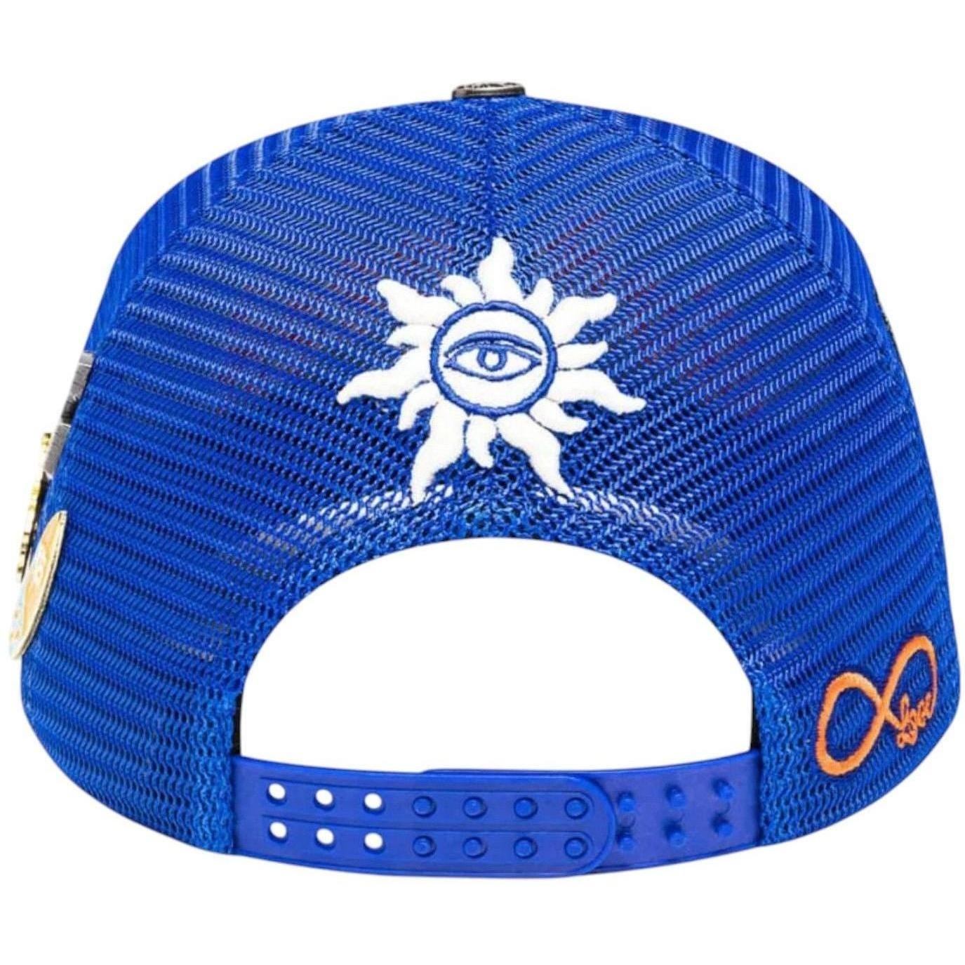 Godspeed GS Forever Trucker Hat Blue Orange