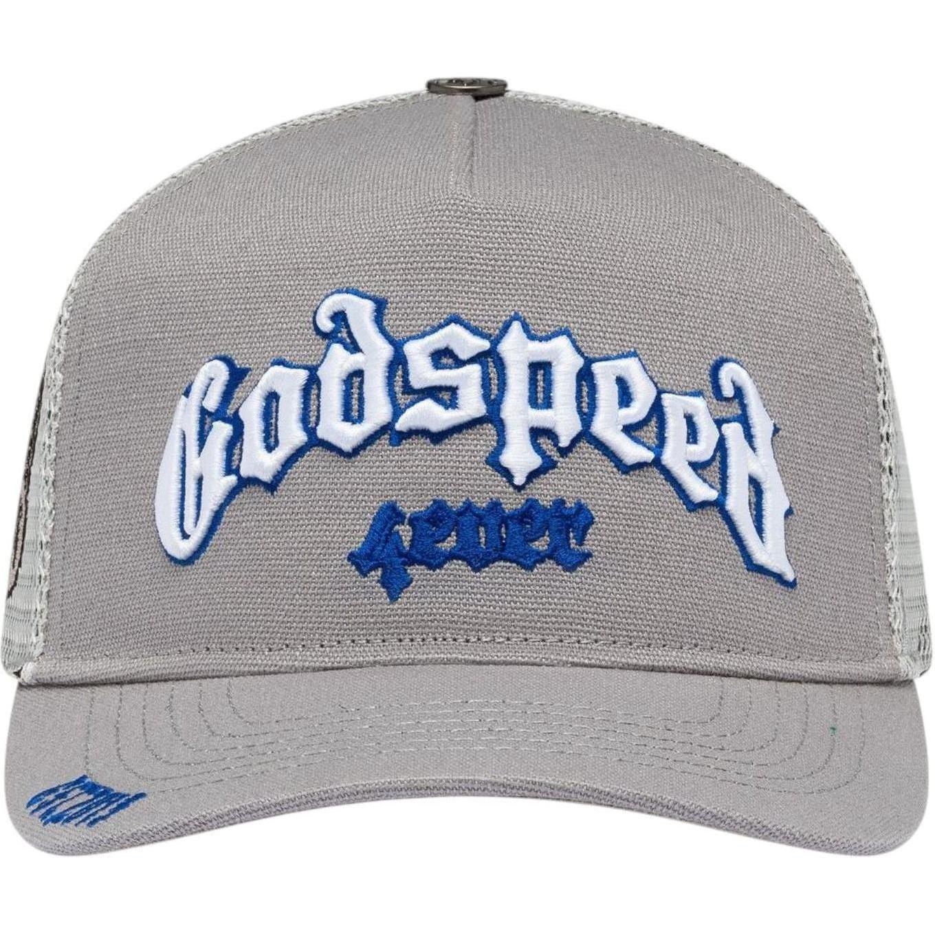 Godspeed GS Forever Trucker Hat Grey Blue