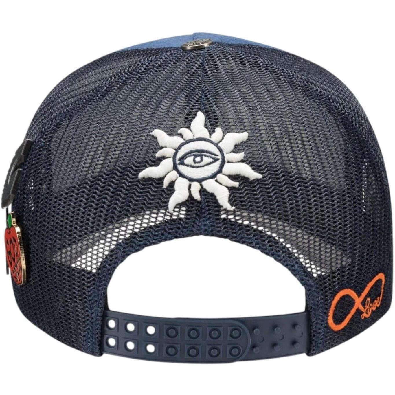 Godspeed GS Forever Trucker Hat Saphire Blue Corduroy