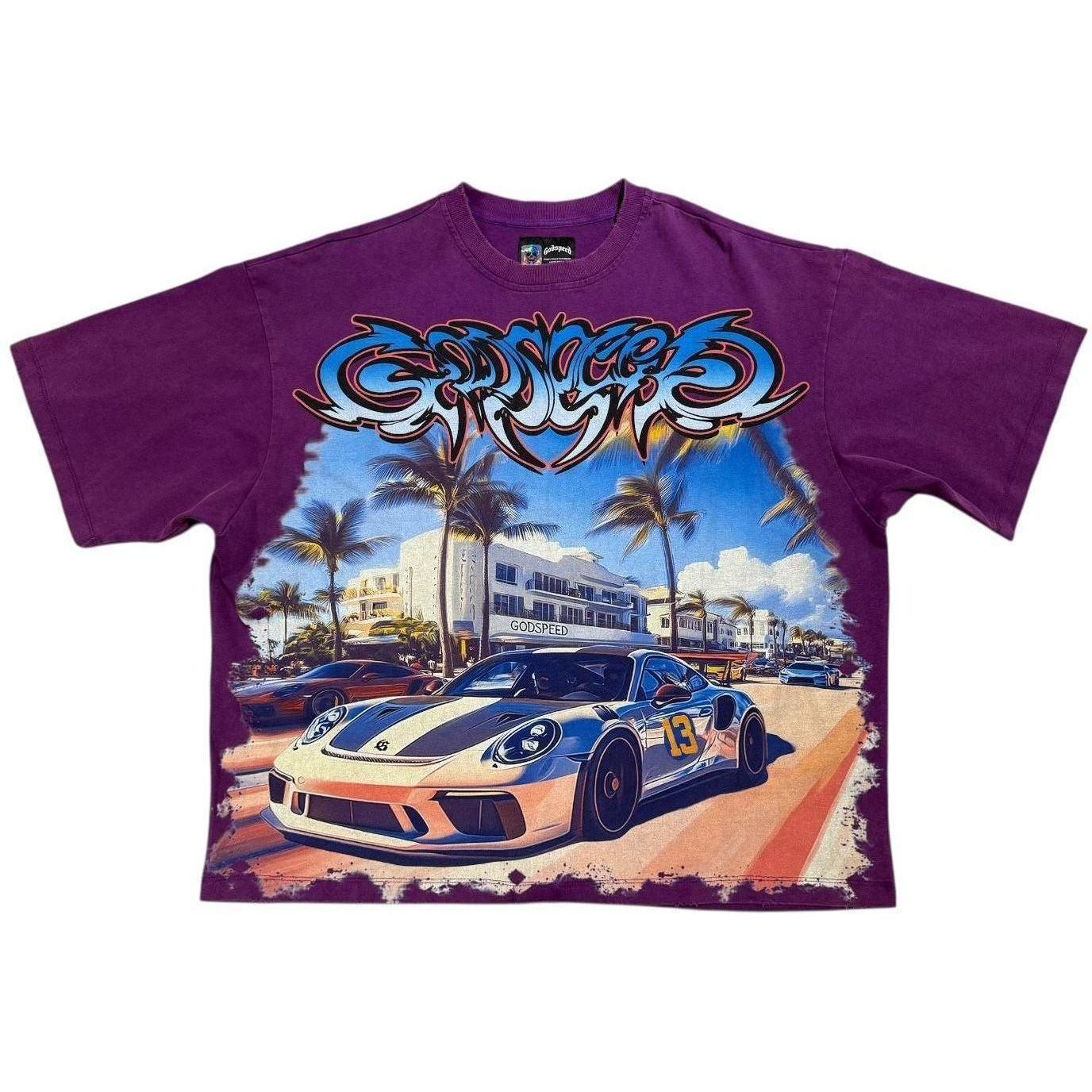 Godspeed Miami Exclusive GT T-Shirt Purple