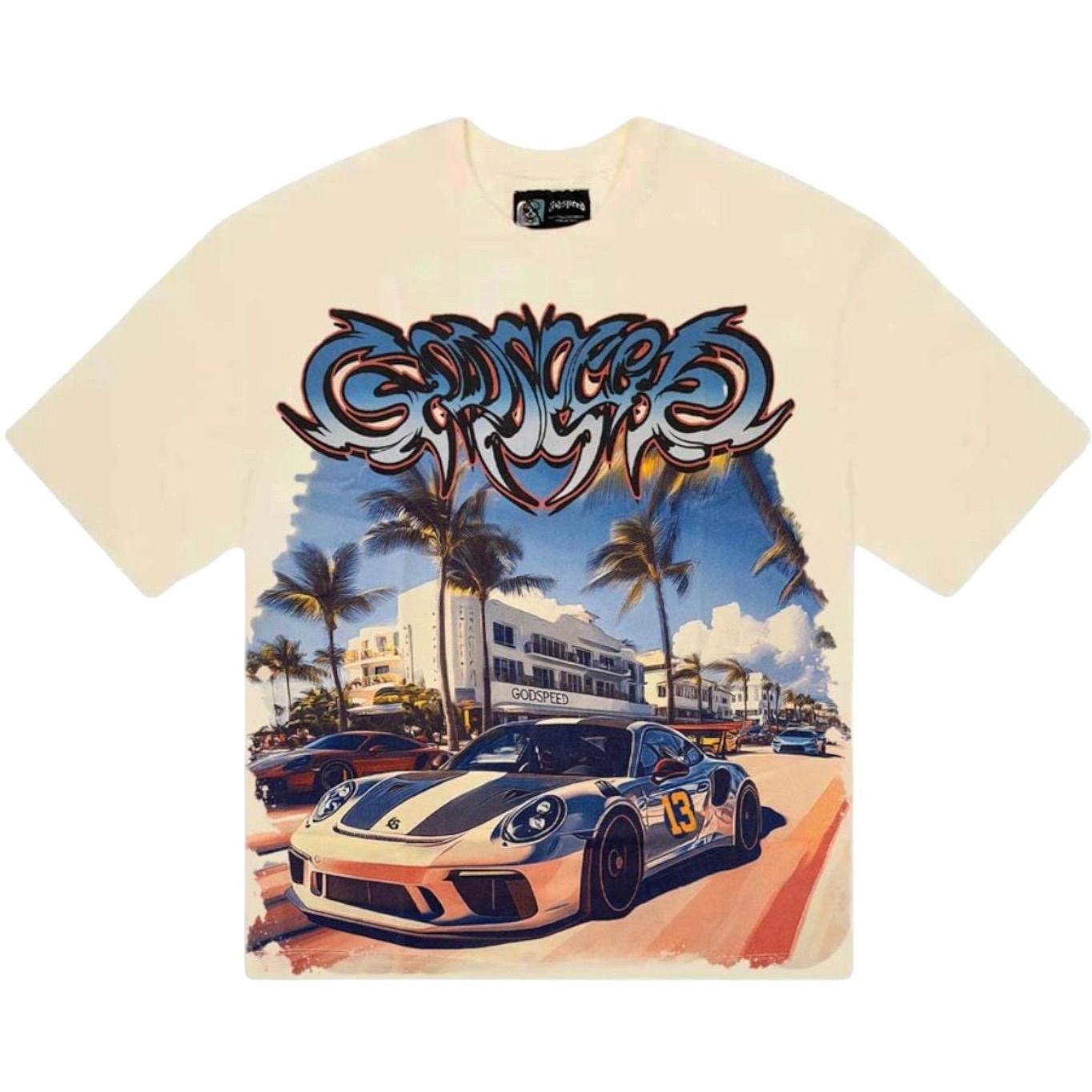 Godspeed Miami Exclusive GT T-Shirt Stone Wash