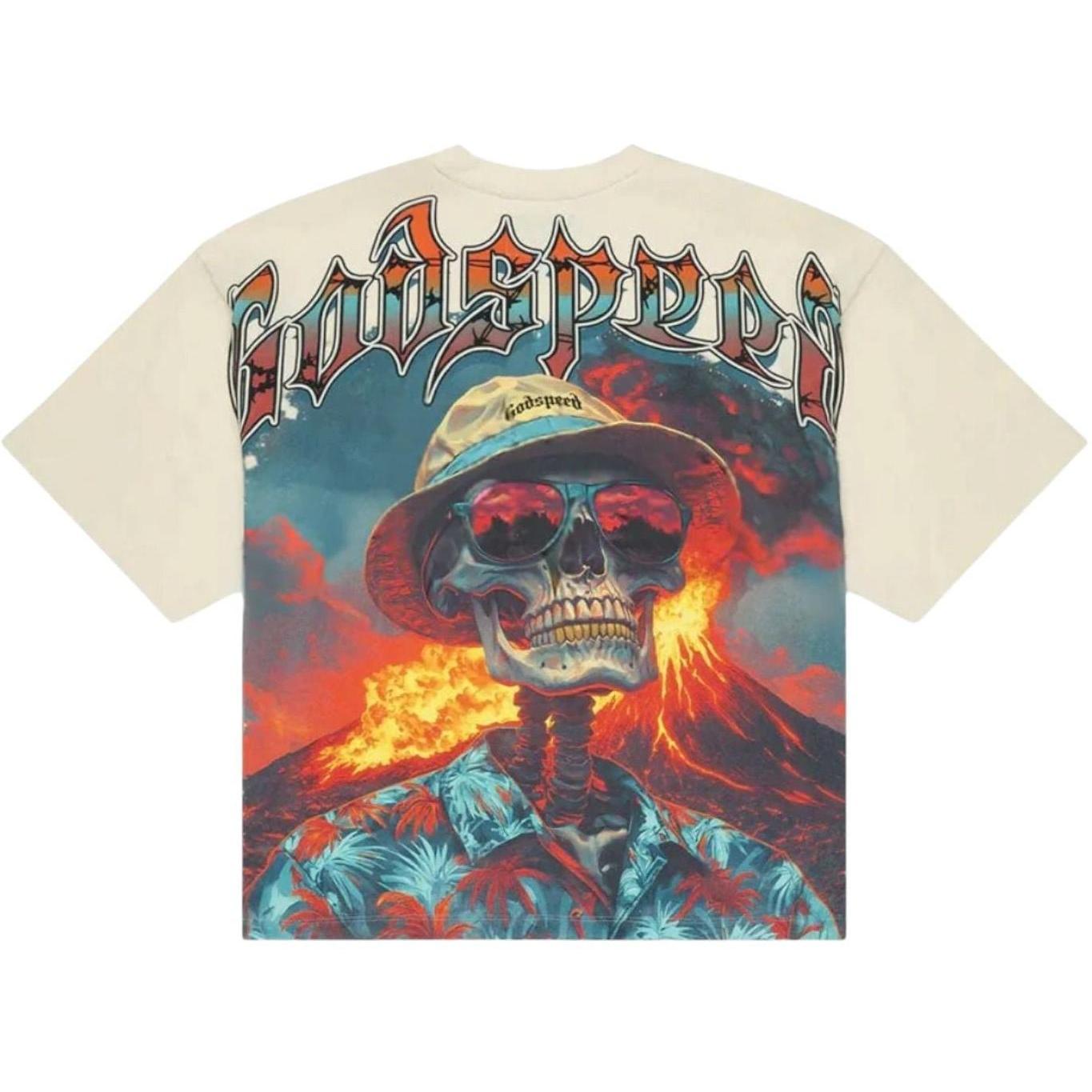 Godspeed Natural Disaster T-Shirt Bone