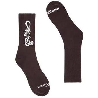 Godspeed New York New Age Logo Sock Brown/White