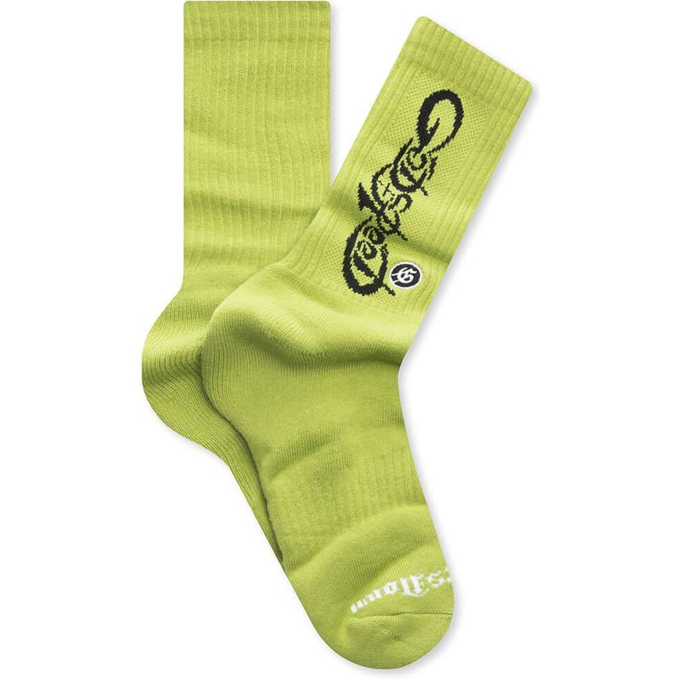 Godspeed New York New Age Logo Sock Neon green/Black