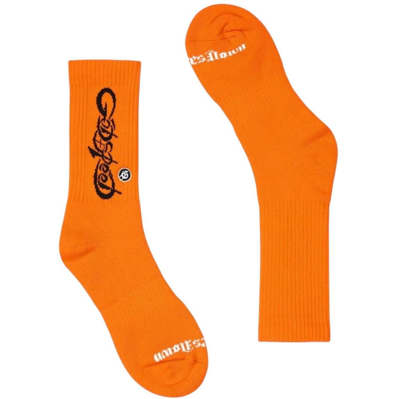 Godspeed New York New Age Logo Sock Orange/White