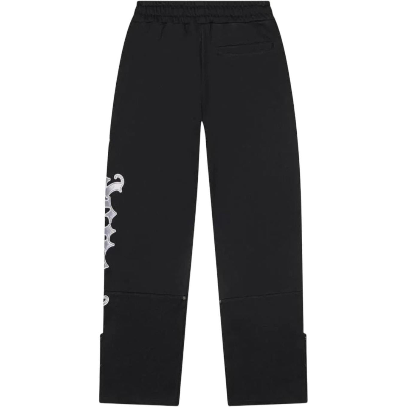 Godspeed OG Logo V2 Sweatpants Black/Silver Satin
