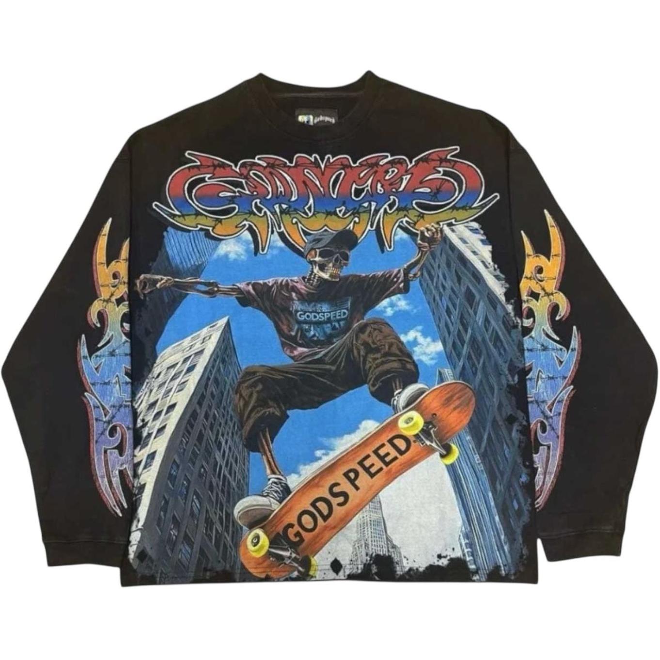 Godspeed Ollie L/S Tee Black