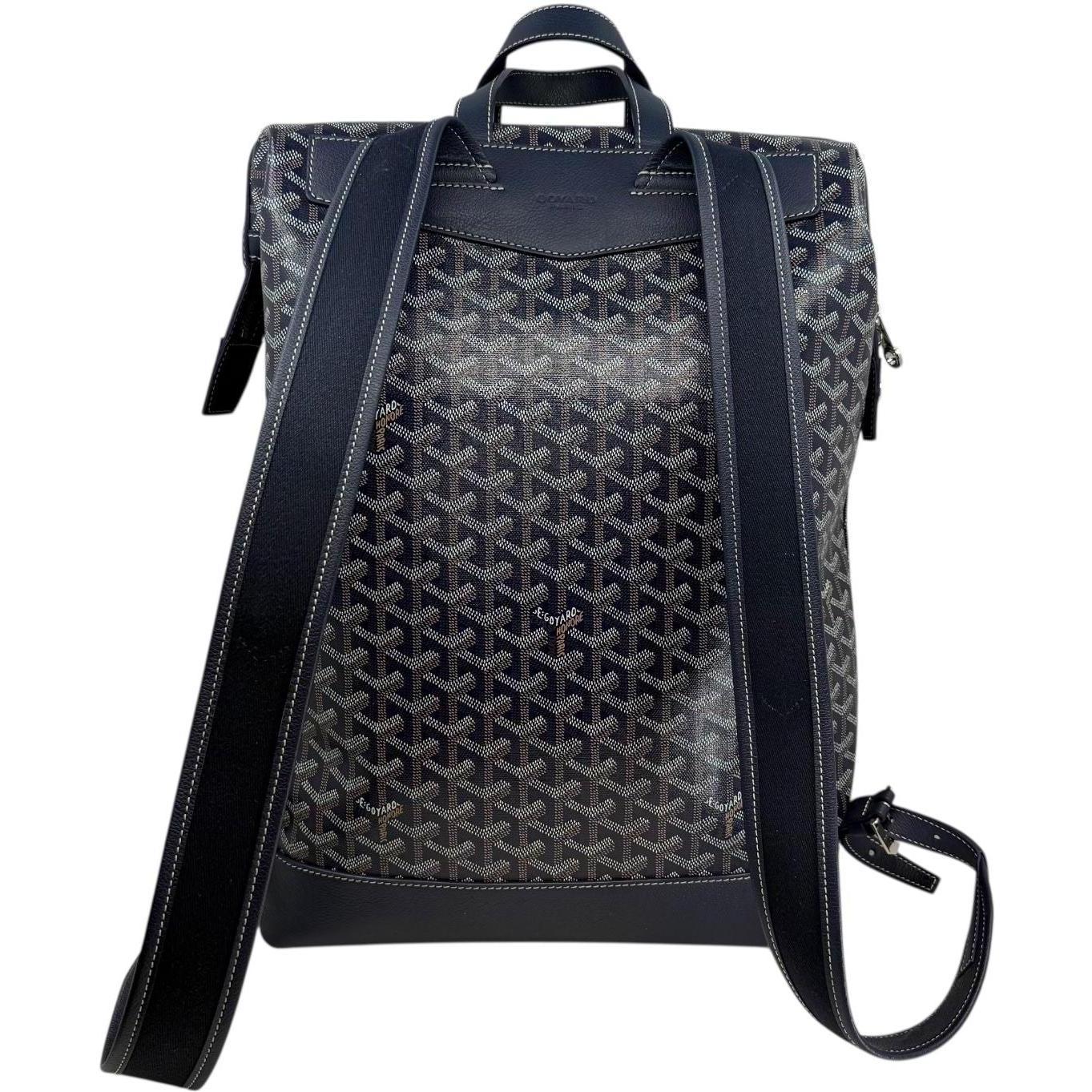 Goyard Cisalpin Backpack Navy Blue - Like New
