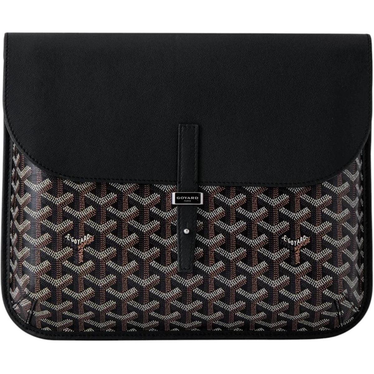 Goyard Coursier Messenger Bag Black