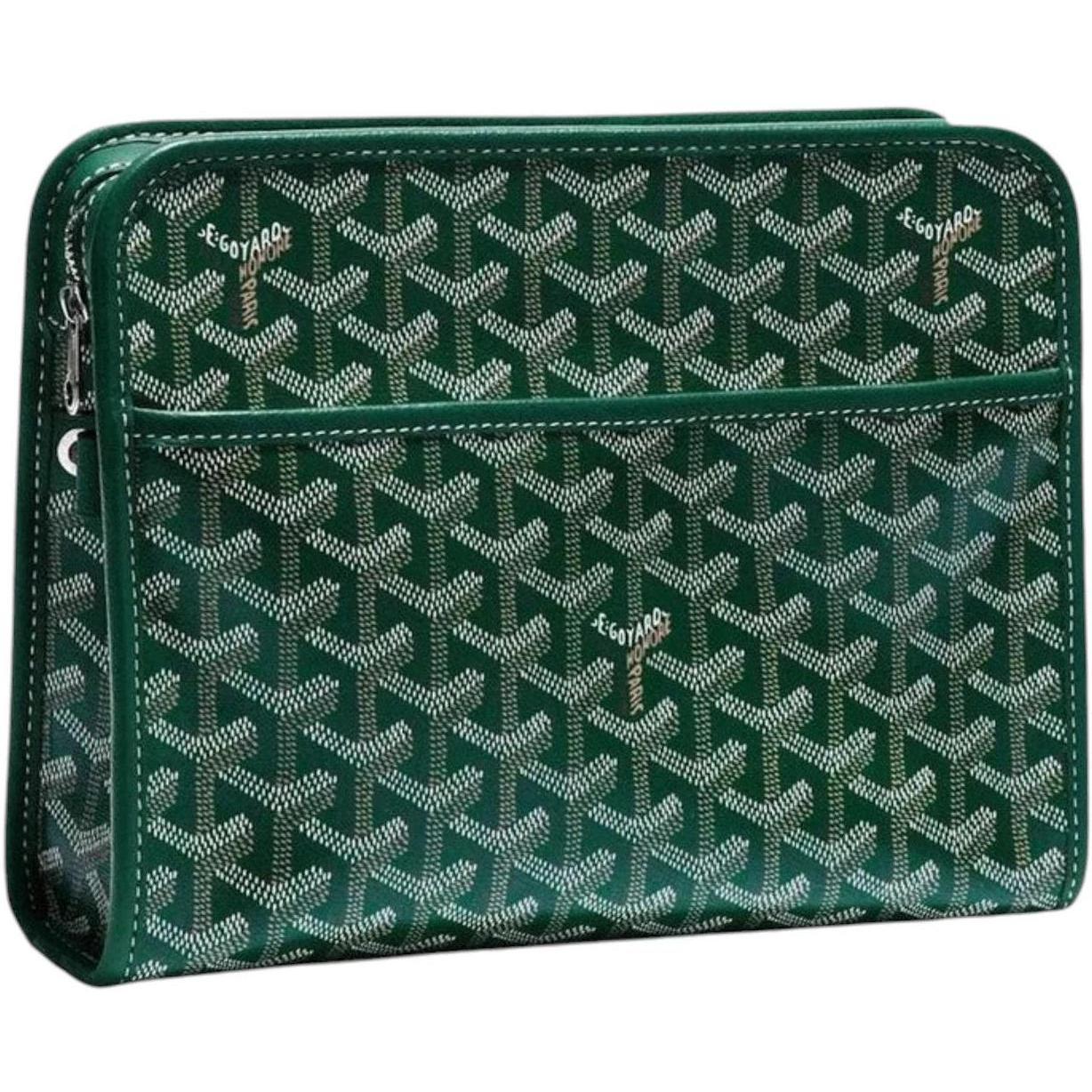 Goyard Jouvence Toiletry Bag PM Green