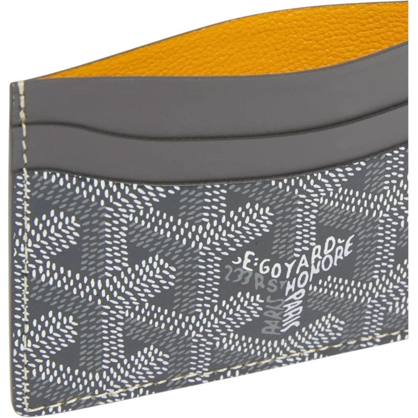 Goyard Saint-Sulpice Card Wallet Gray